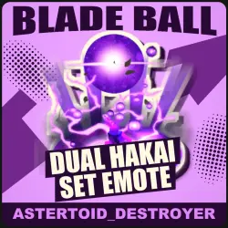 Dual Hakai Set Emote [Epic] — Blade Ball