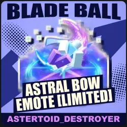 Astral Bow Emote [Limited] [Limited] — Blade Ball