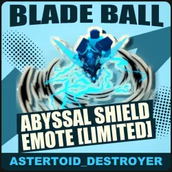 Abyssal Shield Emote [Limited] [Limited] — Blade Ball