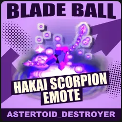 Hakai Scorpion Emote [Epic] — Blade Ball