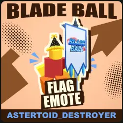 Flag Emote [Common] — Blade Ball