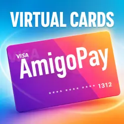AmigoPay Virtual Card for International Online Payments