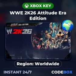 WWE 2K26 Attitude Era Edition | Global | XBOX KEY | INSTANT DELIVERY 24/7