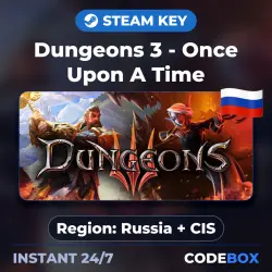 Dungeons 3 - Once Upon A Time | Russia + CIS | STEAM KEY | INSTANT DELIVERY 24/7