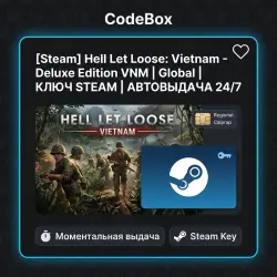 [Steam] Hell Let Loose: Vietnam - Deluxe Edition VNM | Global | STEAM KEY | INSTANT DELIVERY 24/7
