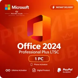 Office 2024 Pro Plus LTSC | 1 PC | Phone Activation | Instant Delivery