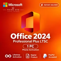 Office 2024 Pro Plus LTSC | 1 PC | Phone Activation | Instant Delivery