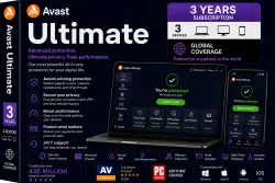 Avast Ultimate 3 Years License Key [3 Devices / Global]