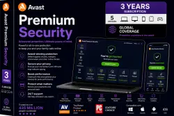 Avast Premium Security 3 Years License Key [5 Devices / Global]