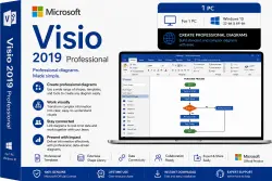 Microsoft Visio 2019 Professional Lifetime Key [1 PC / Global]
