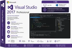 Microsoft Visual Studio 2017 Professional Lifetime Key [1 PC / Global]