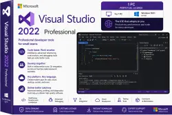 Microsoft Visual Studio 2022 Professional Lifetime Key [1 PC / Global]