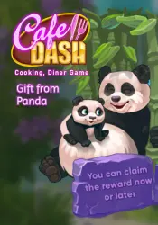 Cafe Dash: Cooking, Diner Game - Gift from Panda (STEAM) Worldwide