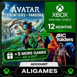 AVATAR: FRONTIERS OF PANDORA + GAME PASS ULTIMATE + 6 GAMES AS A GIFT
