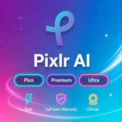 Pixlr AI Plus/Premium/Ultra/Ultra MAX 1-12M | Upgrade/Renewal | Warranty