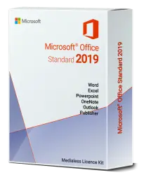 Microsoft Office 2019 Standard / For Windows 10/11 Pro or Home