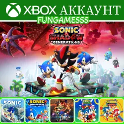 Sonic X Shadow Generations + SONIC FORCES + Games Xbox Account