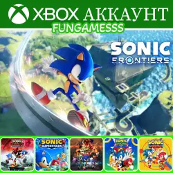 Sonic Frontiers + Sonic X Shadow Generations + Games Xbox Account