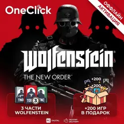 Wolfenstein: The New Order +200 games per account | OFFLINE STEAM