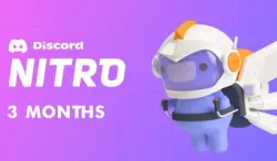 Discord Nitro 3 Months Trial / Region Global (without CN + RU) / Edition 3 Months