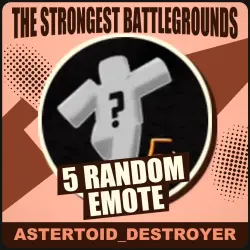 5 Random Emote [Rare] — The Strongest Battlegrounds