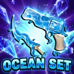 Ocean Set - Murder Mystery 2 (MM2) — Roblox, лот №288428