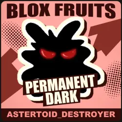 Permanent Dark [Rare] — Blox Fruits — Roblox, лот №249889