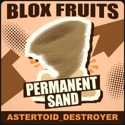 Permanent Sand [Rare] — Blox Fruits — Roblox, лот №250193