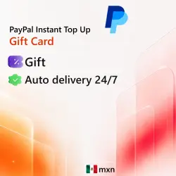 PayPal Instant Top Up Mexico 150-10000 MXN