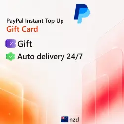 PayPal Instant Top Up New Zealand 150-10000 NZD