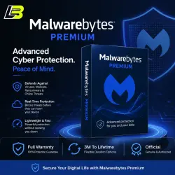 Malwarebytes Premium Lifetime KEY 1 PC | Last Version Support
