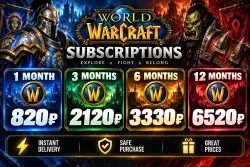 WORLD OF WARCRAFT | SUBSCRIPTION 1 | 2 | 3 | 6 | 12 MONTH | UKR | MOLDOVA