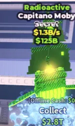 Capitano Moby 1.3b/s Радиоактивный — Roblox, лот №214449