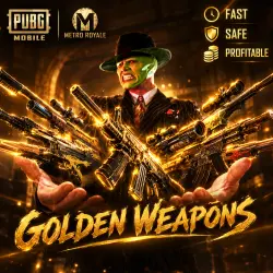 Golden Weapons | Metro Royale | PUBG Mobile