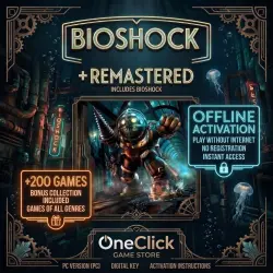 BioShock + Remastered +200 games per account | OFFLINE STEAM