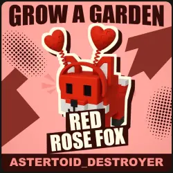 Red Rose Fox [Divine] — Grow a Garden