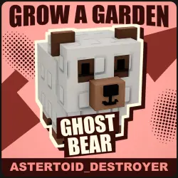 Ghost Bear [Rare] — Grow a Garden