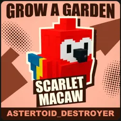 Scarlet Macaw [Legendary] — Grow a Garden