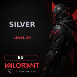 VALORANT | EU | SILVER | LEVEL 20 | PC | Changeable Data