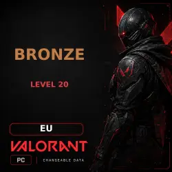 VALORANT | EU | BRONZE | LEVEL 20 | PC | Changeable Data
