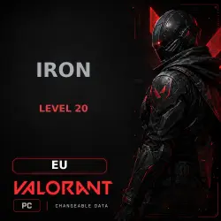 VALORANT | EU | IRON | LEVEL 20 | PC | Changeable Data