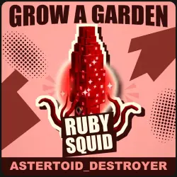 Ruby Squid [Divine] — Grow a Garden