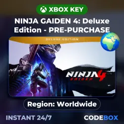 NINJA GAIDEN 4: Deluxe Edition - PRE-PURCHASE | Global | XBOX KEY | INSTANT DELIVERY 24/7