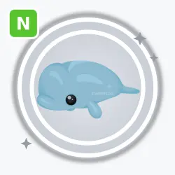 Beluga Whale | Common, Neon | Adopt Me! — Roblox, лот №214452
