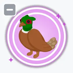 Brown-Chested Pheasant | Ultra Rare, Default | Adopt Me! — Roblox, лот №214455