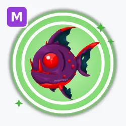 Dracula Fish | Uncommon, Mega Neon | Adopt Me! — Roblox, лот №249902