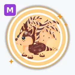 Chocolate Chip Bat Dragon | Legendary, Mega Neon | Adopt Me! — Roblox, лот №214457