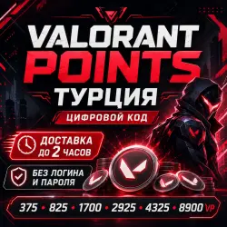 VALORANT POINTS TURKEY 375–8900 VP | DIGITAL CODE | DELIVERY WITHIN 2 HOURS