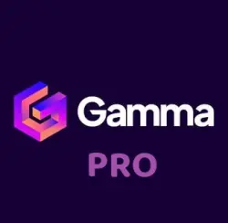 Gamma AI Pro (1 Month) – (4,400 - 5400 Credits) Ready Account |