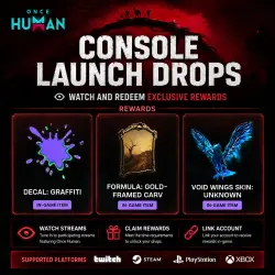 August 2026——3 REWARDS Console Launch Drops VOID WINGS SKIN: UNKNOWN